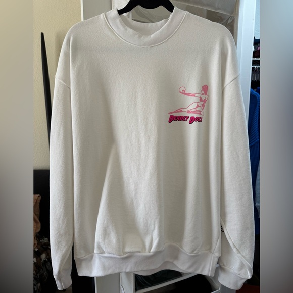 Chrome Hearts x Deadly Doll Cry on Me Crewneck - Picture 1 of 7